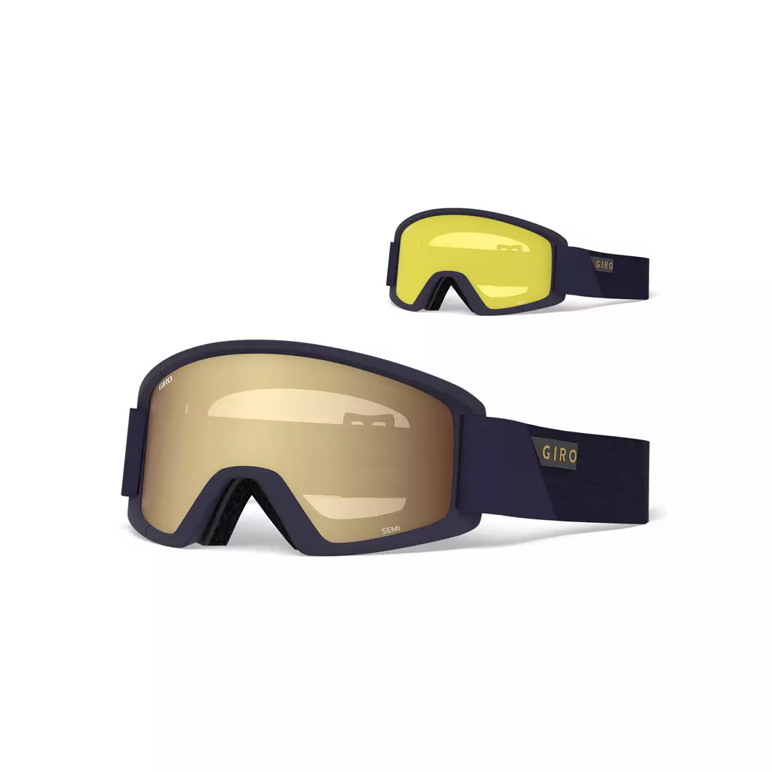 Zimné lyžiarske / snowboardové okuliare GIRO SEMI MIDNIGHT PEAK GR-7105388