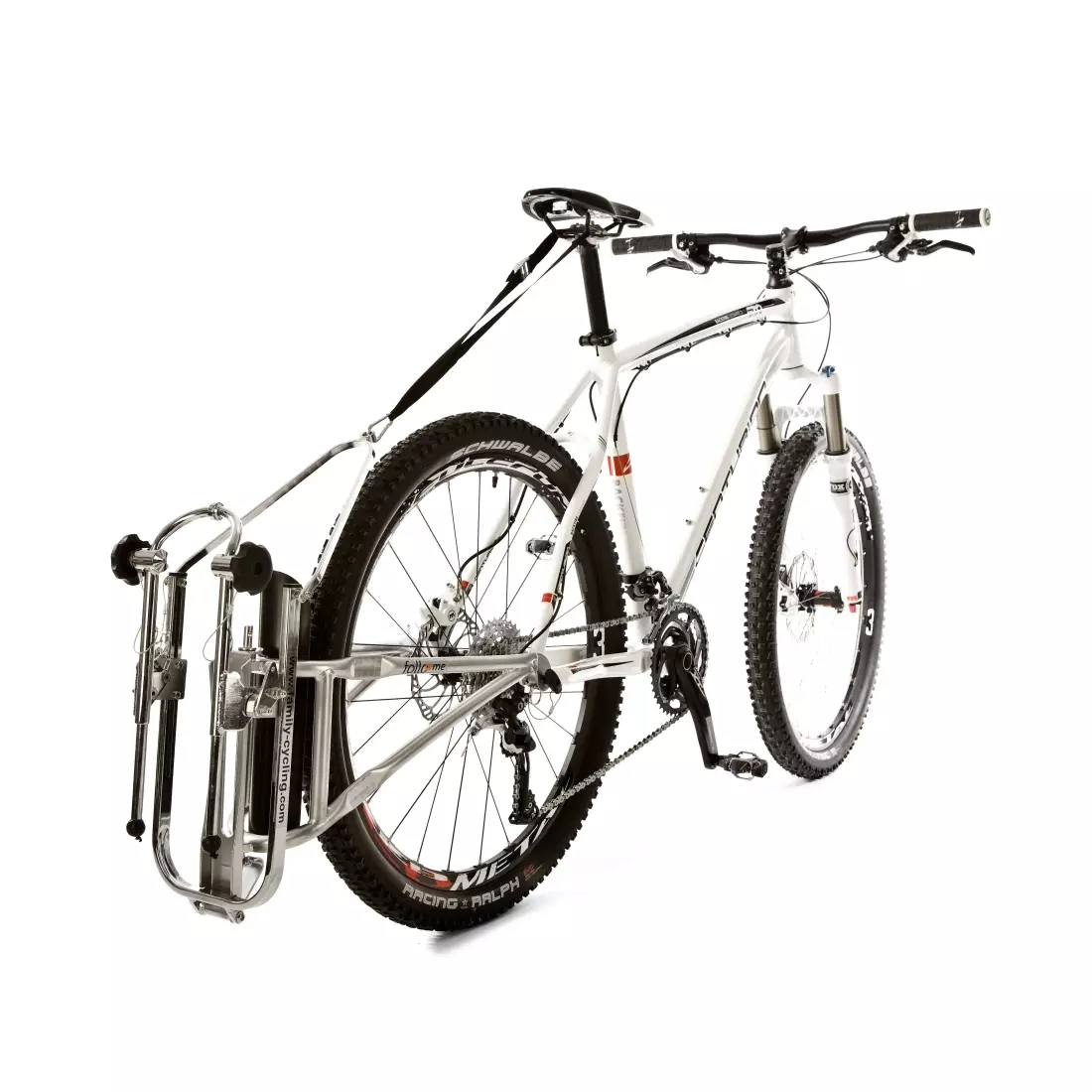 FOLLOWME kompletné ťažné zariadenie na bicykel s rýchloupínačom  FM-100.000
