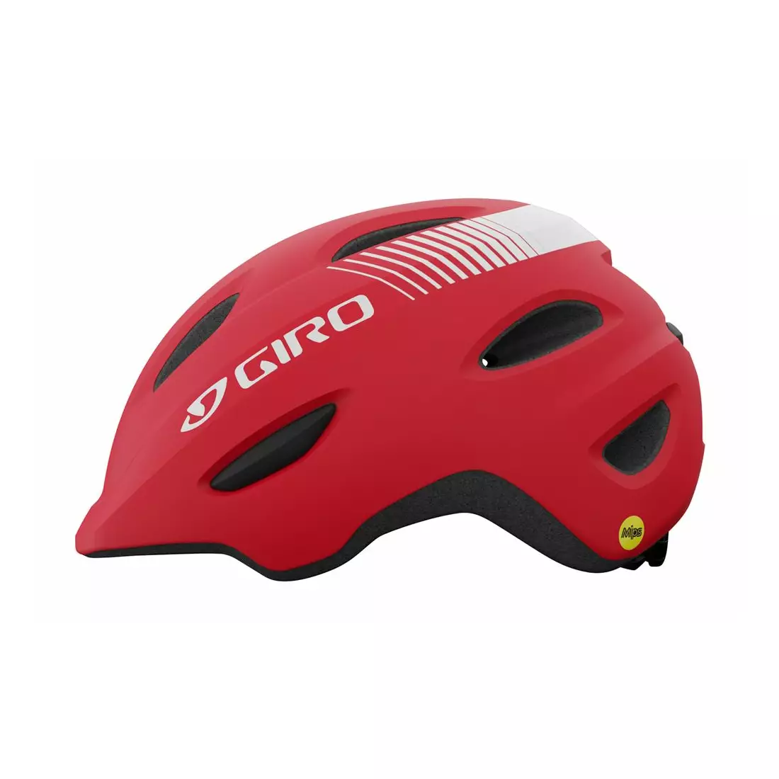 GIRO SCAMP INTEGRATED MIPS detská cyklistická prilba, bright red
