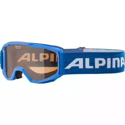 Gogle narciarskie / snowboardowe ALPINA JUNIOR PINEY BLUE A7268481
