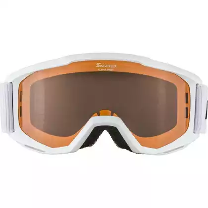 Lyžiarske / snowboardové okuliare ALPINA JUNIOR PINEY WHITE A7268411