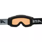 Lyžiarske / snowboardové okuliare ALPINA JUNIOR PINEY BLACK A7268431