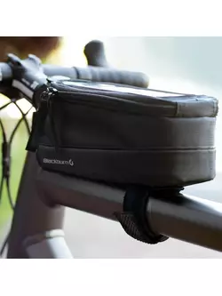 BLACKBURN nepremokavá telefónna taška na bicykel local plus top tube bag čierna BBN-7099754