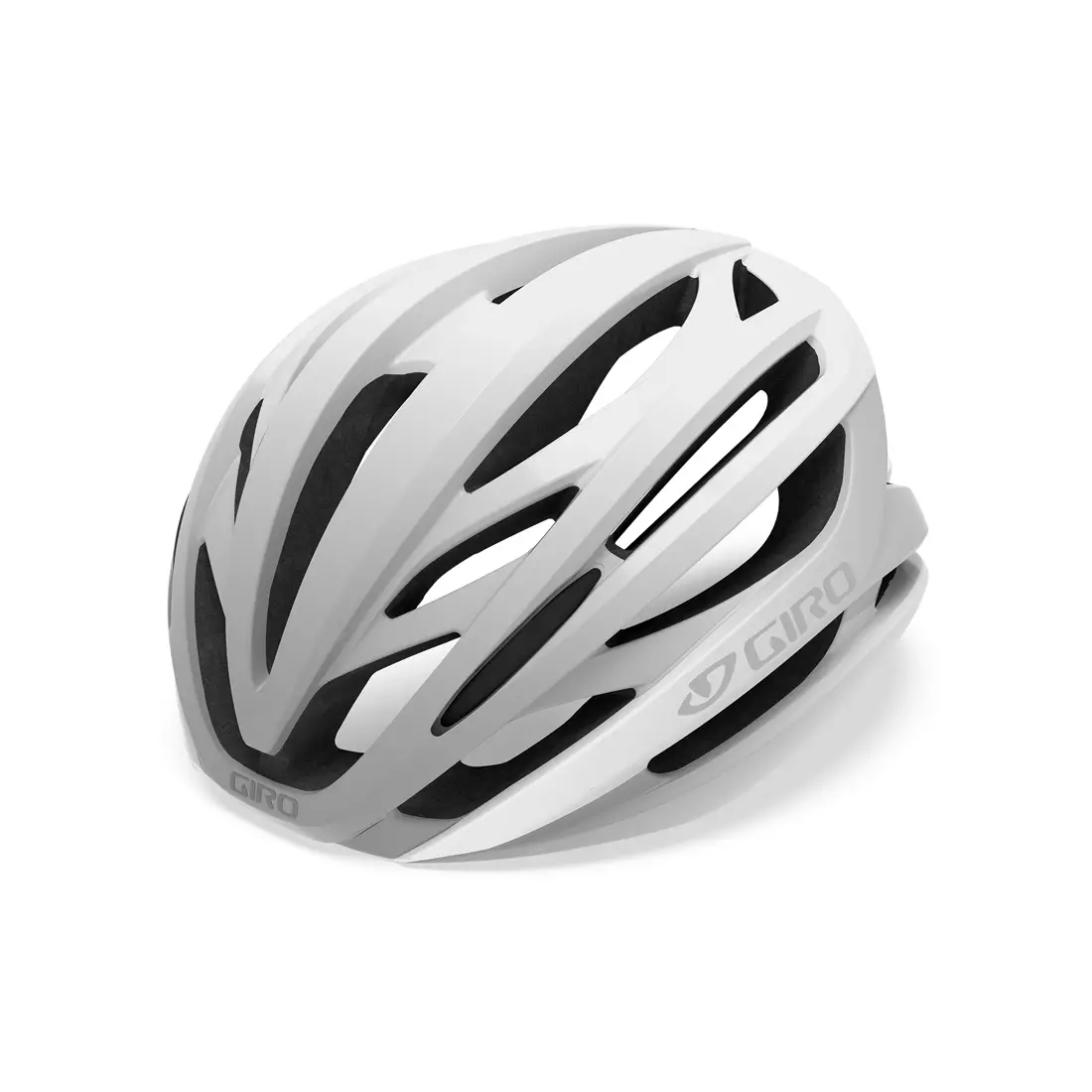 GIRO SYNTAX helma na silniční kolo, matte white silver