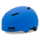 GIRO detská/juniorská cyklistická prilba DIME FS matte blue GR-7075702 