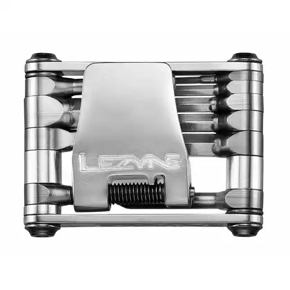 Praktický kľúč LEZYNE SV-10, 10 kľúčov strieborných LZN-1-MT-SV-10T06