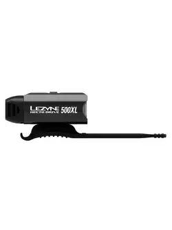 LEZYNE LED HECTO DRIVE 500XL Predné svietidlo, usb čierne LZN-1-LED-9F-V504