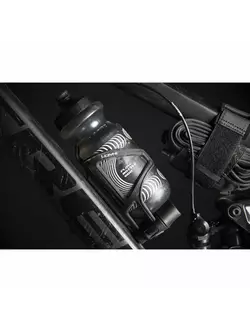 LEZYNE fľaša na vodu s bicyklom flow bottle 600 / 600ml foggy clear LZN-1-WB-FLWB-V100S