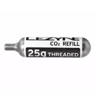 LEZYNE plynová náplň pre pumpu na bicykel threaded co2 25g 30 ks LZN-1-C2-CRTDG-V225