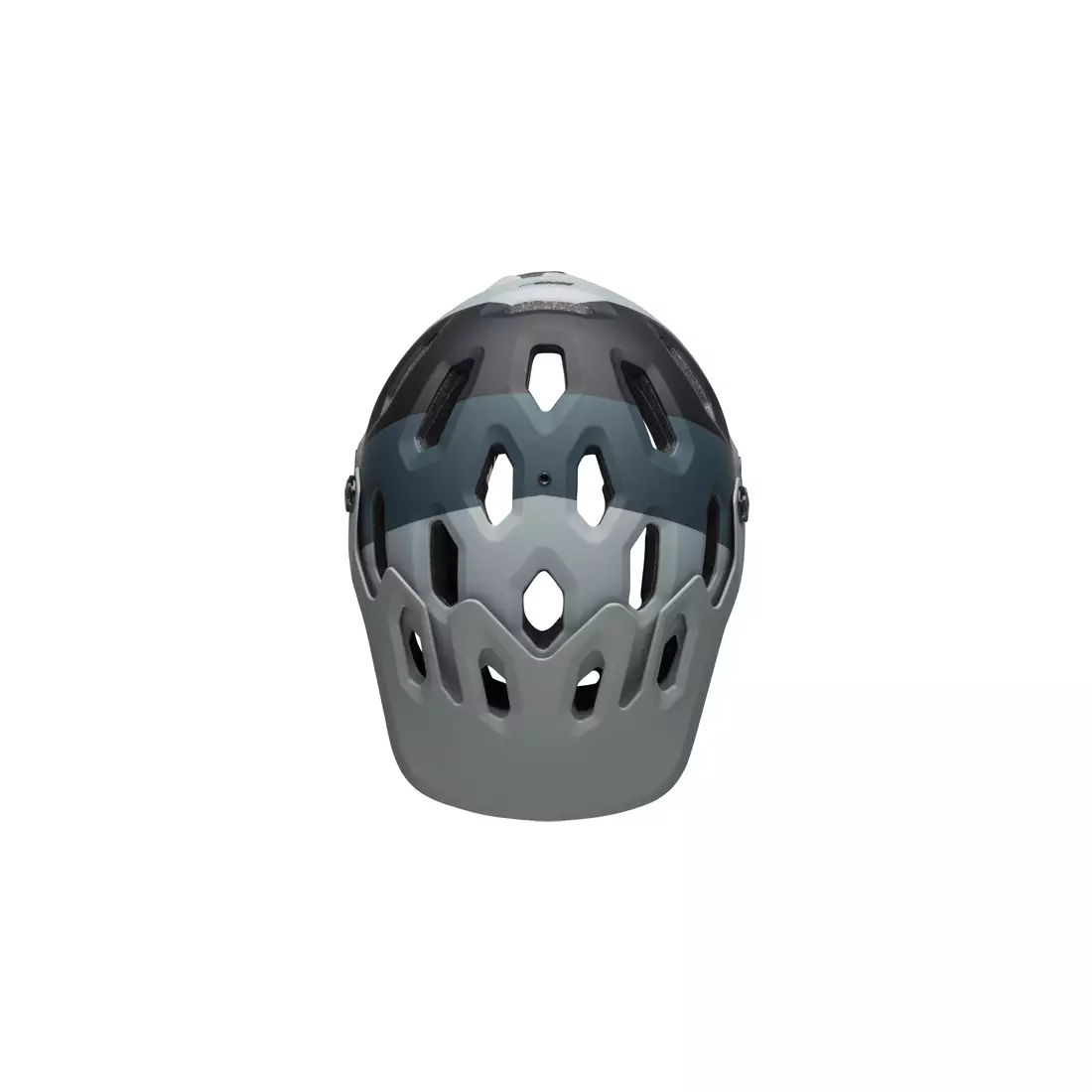 Cyklistická prilba full face, odnímateľná čeľusť BELL SUPER 3R MIPS downdraft matte gray gunmetal