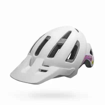 Juniorská cyklistická prilba BELL NOMAD JR matte white purple 