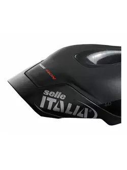 SELLE ITALIA sedlo bicykla Iron Evo Superflow HD (id match - universal) tvrdá čierna SIT-031A501IKC010