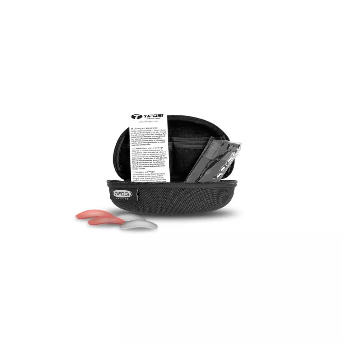 Športové okuliare s vymeniteľnými sklami TIFOSI DAVOS matte black TFI-1460100101
