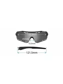 TIFOSI fotochromatické športové okuliare alliant fototec gunmetal (Light Night photochrome) TFI-1490300331