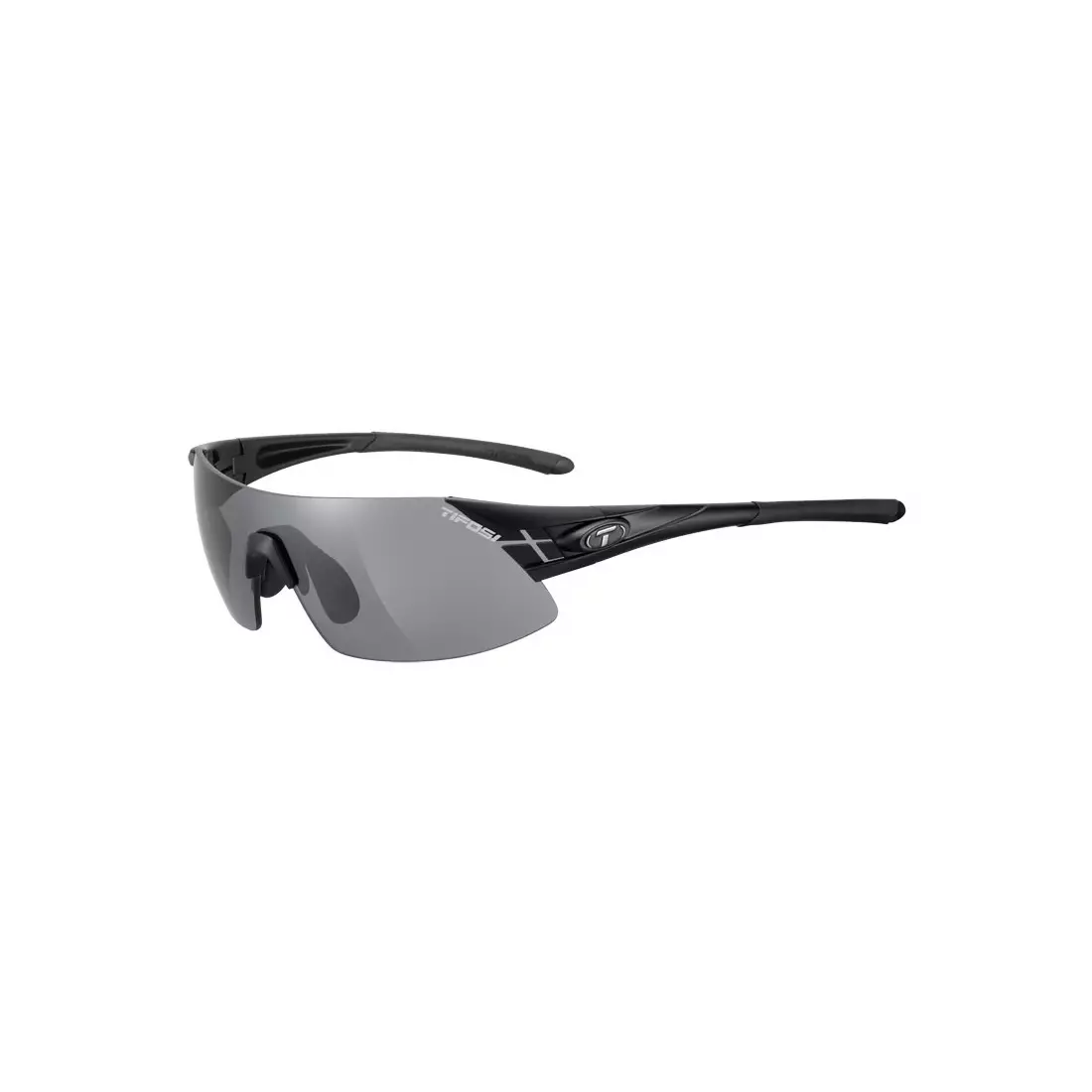 TIFOSI športové okuliare s vymeniteľnými šošovkami podium XC matte black (Smoke, AC Red, Clear) TFI-1070100101