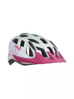 LAZER detská/juniorská cyklistická prilba j1 matte white pink BLC2197885185