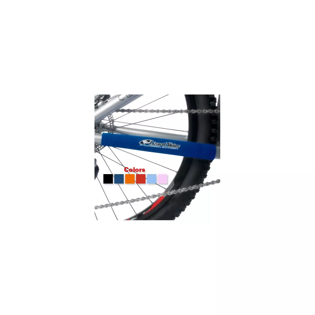 LIZARDSKINS kryt na rám bicykla jumbo (m) Modrá LZS-CHJDS400