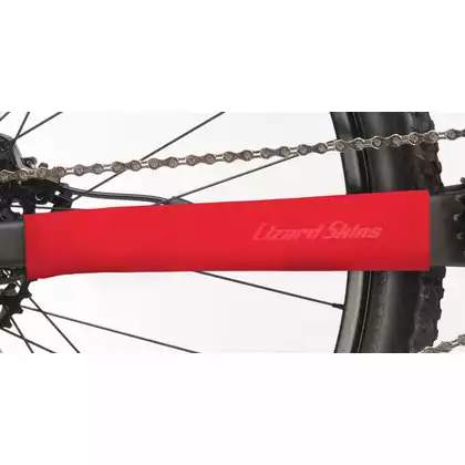 LIZARDSKINS kryt na rám bicykla medium neoprene chainstay protector červená LZS-CHMDS500
