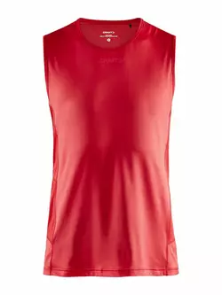 CRAFT ADV ESSENCE SL TEE M - pánska športová košeľa bez rukávov, červená 1908752-430000