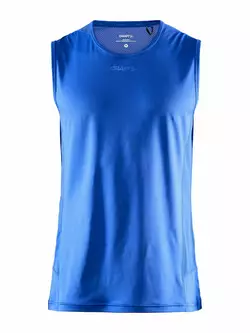 CRAFT ADV ESSENCE SL TEE M - pánska športová košeľa bez rukávov, modrá 1908752-360000