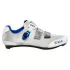 FIZIK R3 UOMO cestná cyklistická obuv biela a modrá 