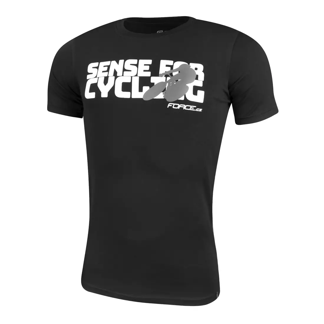 FORCE pánské sportovní tričko sense black 90774-XS