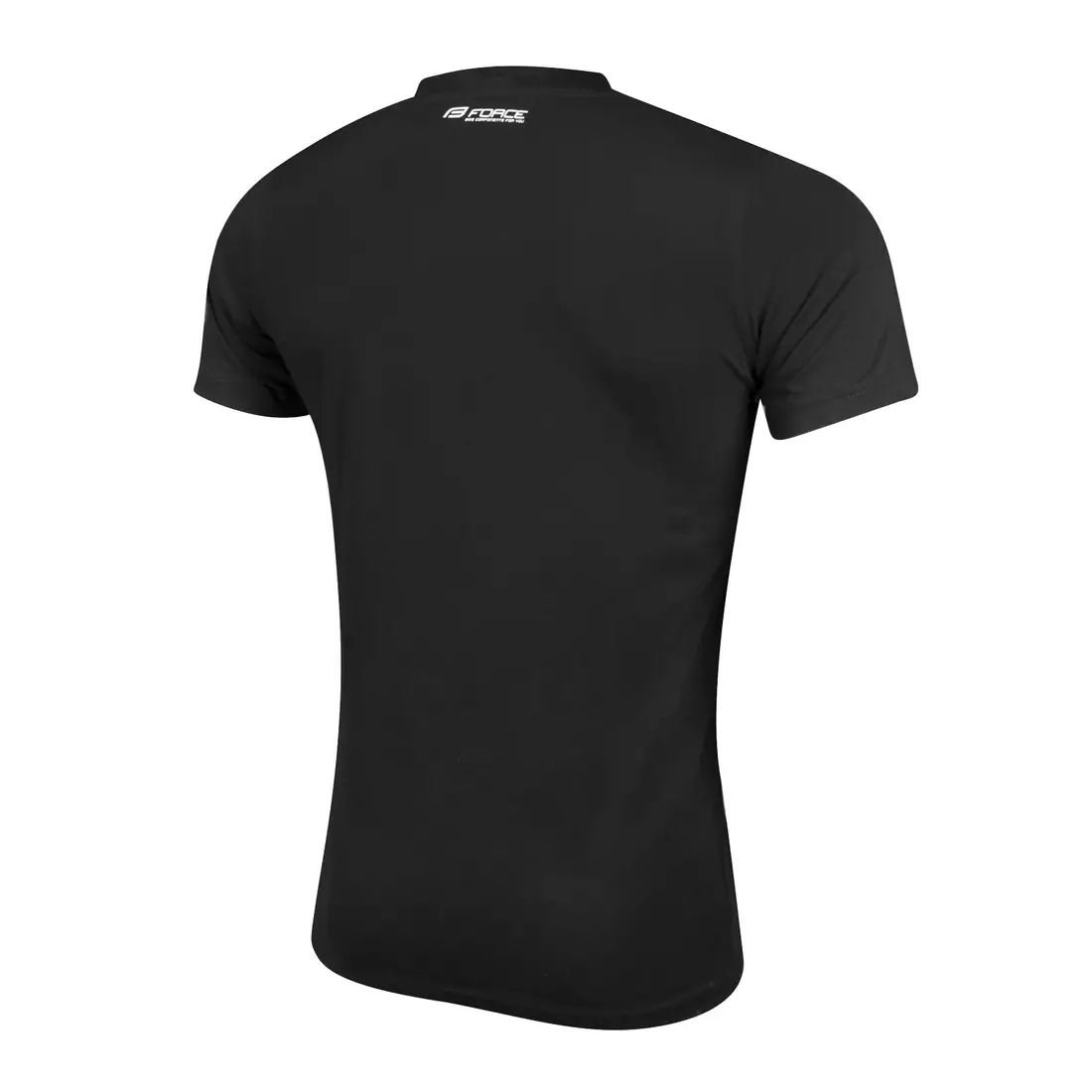 FORCE pánské sportovní tričko sense black 90774-XS