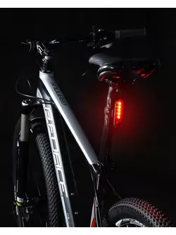 FORCE sada svetiel na bicykel (predné + zadné) dot usb 454075
