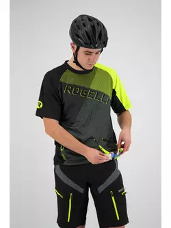 ROGELLI Adventure 060.112 pánsky cyklistický dres MTB čierno-šedo-fluór