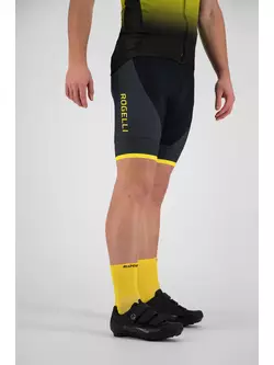ROGELLI Fuse šortky so šľapkami Čierna/žltá 002.234