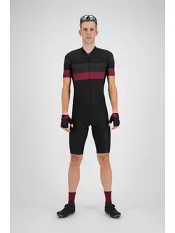 ROGELLI HALO 002.235 pánske cyklistické šortky so šľapkami čierna