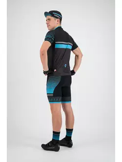 ROGELLI HERO 001.262 pánsky cyklistický dres šedo-čierno-modrý
