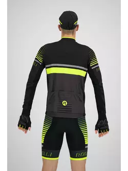 ROGELLI HERO 001.265 pánsky cyklistický dres šedo-čierny-fluór