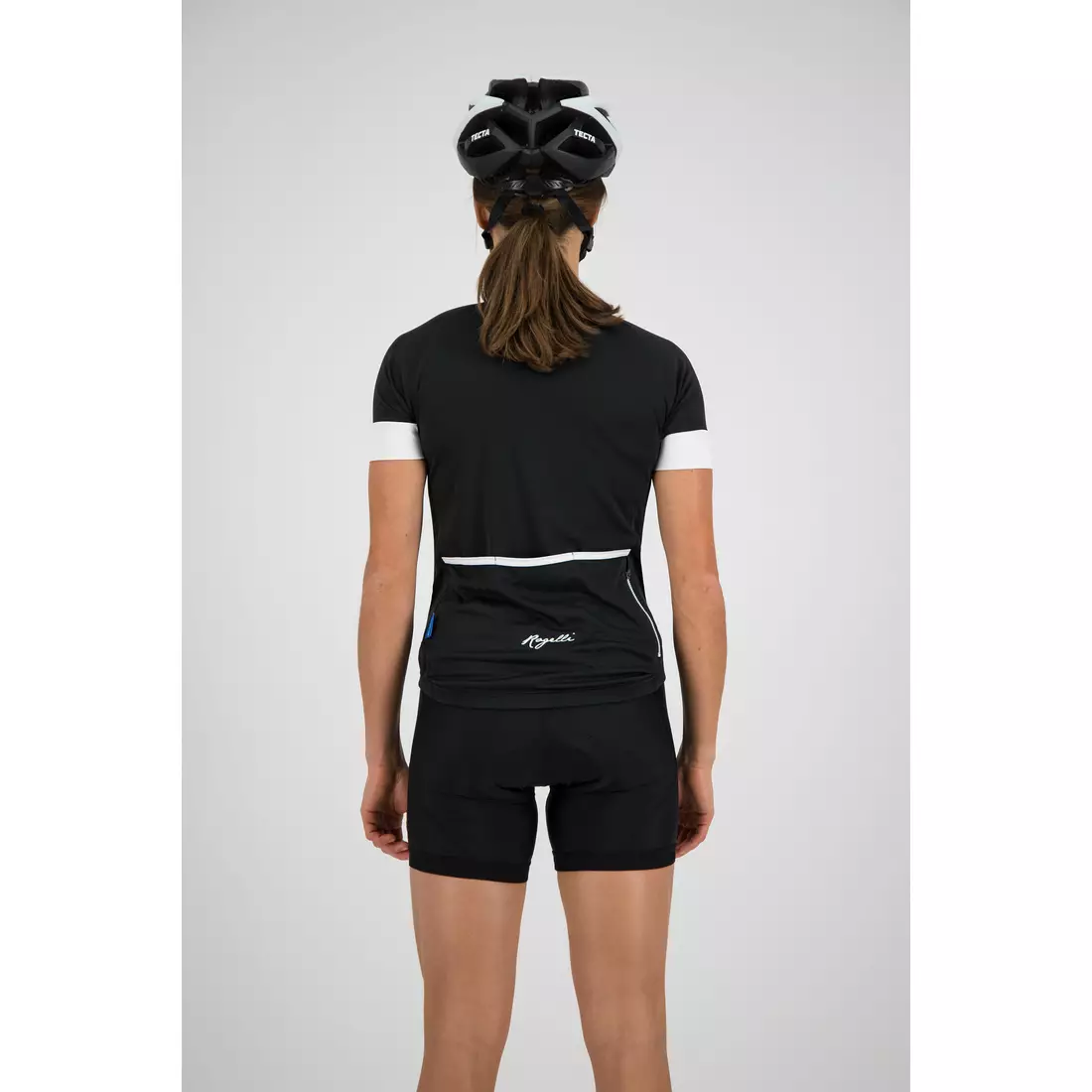 ROGELLI MODESTA dámsky cyklistický dres, čierno-biela