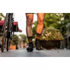 Rogelli HERO cyklistické ponožky 007.904 čierna/červená