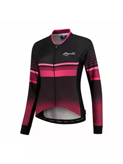 Rogelli Impress 010.191 Dámsky cyklistický dres bordový / ružový