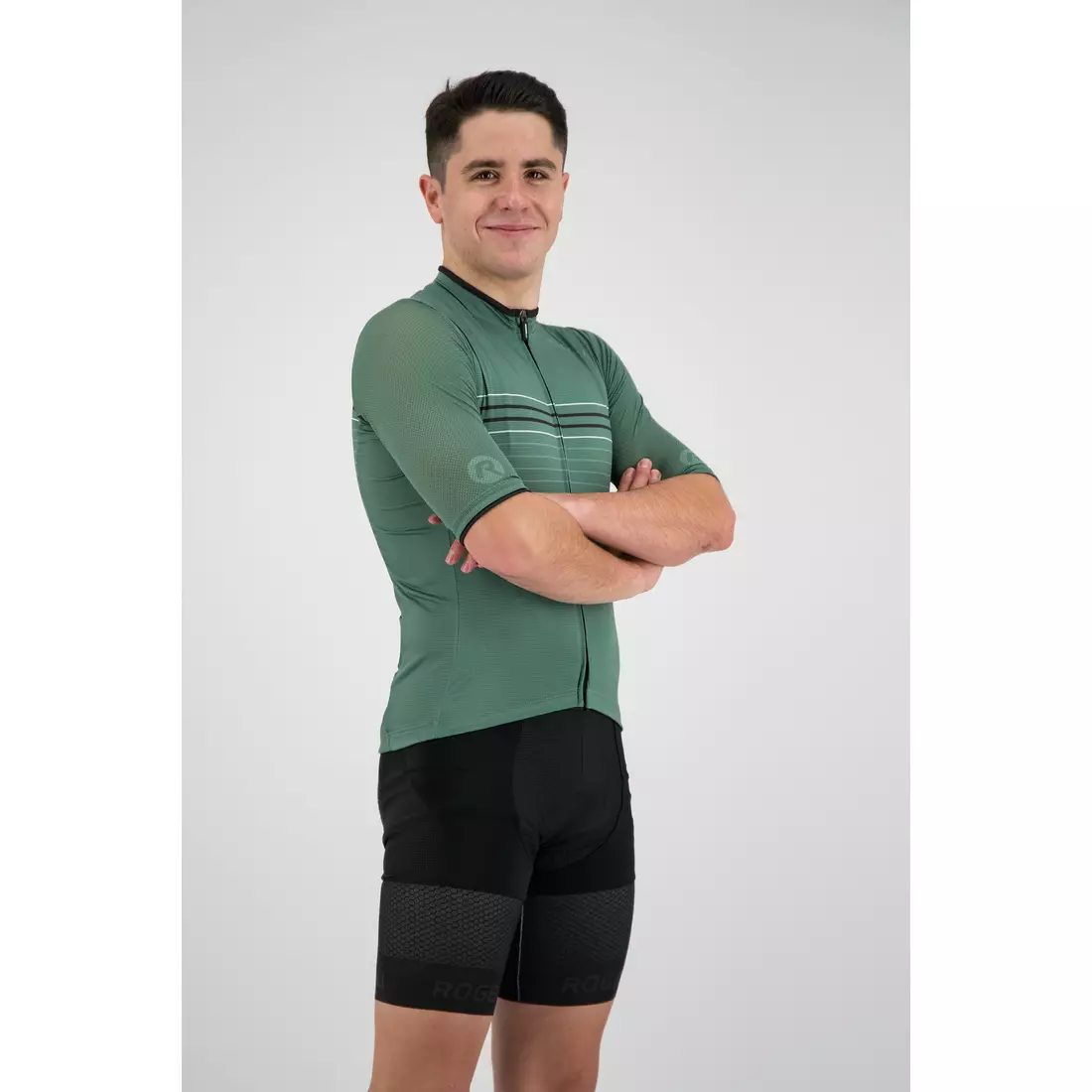 Rogelli Kalon 001.092 pánsky cyklistický dres, zelený