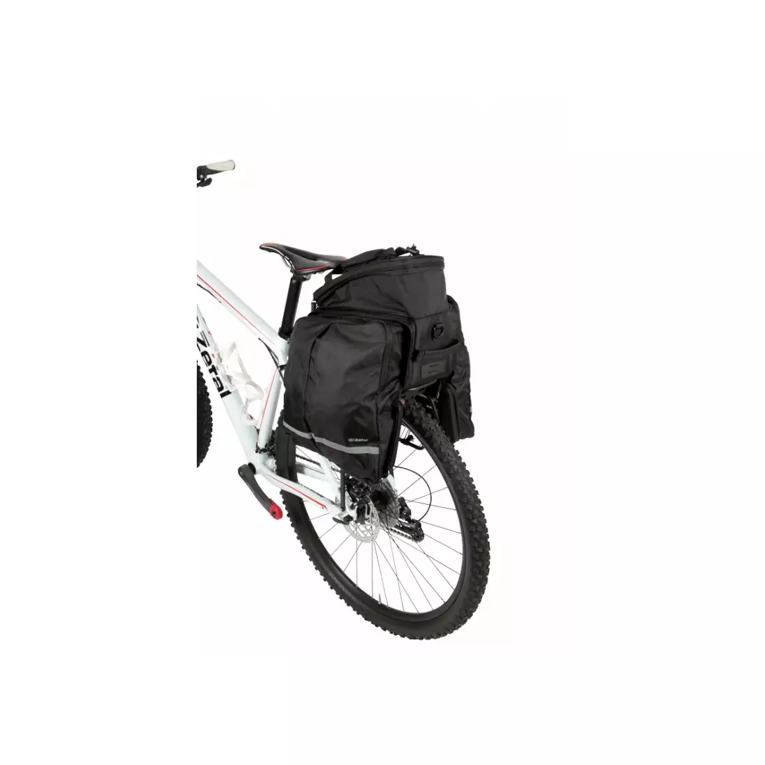 ZEFAL taška na bicykel s cestovnou taškou 80 čierna ZF-7039B