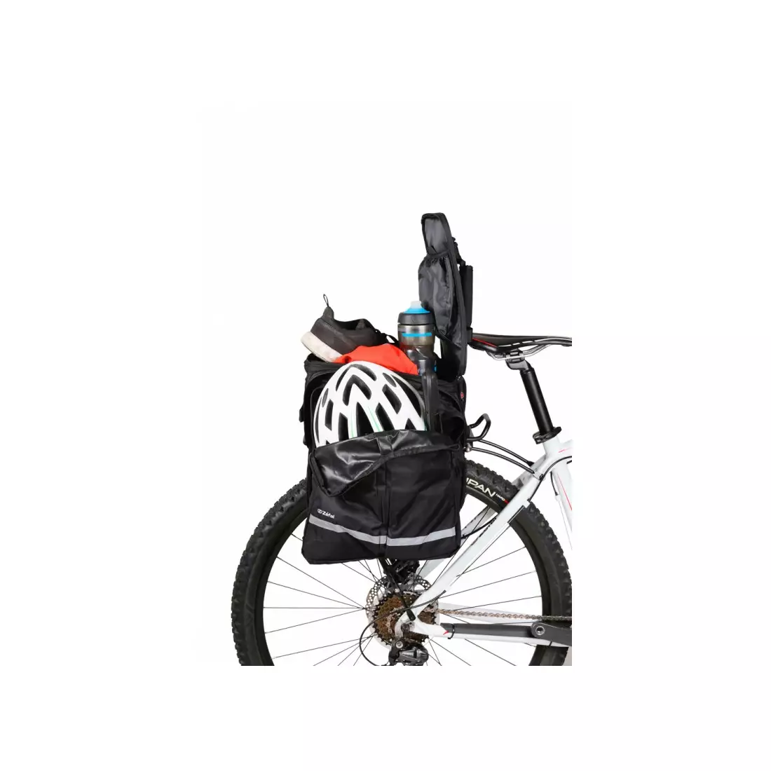 ZEFAL taška na bicykel s cestovnou taškou 80 čierna ZF-7039B