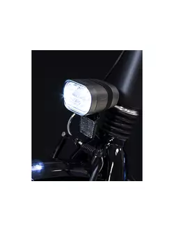 Predné svietidlo na bicykel SPANNINGA AXENDO 60 XDAS DRL 60 lux/300 lumenov pod dynamom SNG-H639018