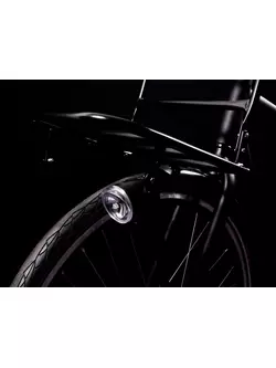 Predné svietidlo na bicykel SPANNINGA TRENDO XDO 10 luxov/50 lúmenov pod dynamom čiernej farby SNG-H044330