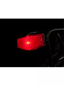 Svetlo zadného nosiča SPANNINGA PLATEO XB + batérie SNG-125518