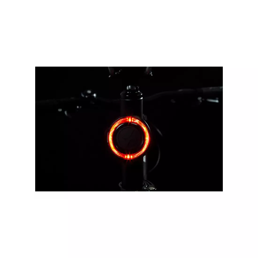 Zadné svietidlo na bicykel SPANNINGA O FLASH XB 15 lúmenov + batérie SNG-999125