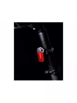 Zadné svietidlo na bicykel SPANNINGA PYRO FLASH XB 20 lúmenov + batérie SNG-999144