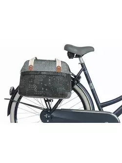 BASIL jedno zadné koleso kôš boheme carry all bag 18L charcoal BAS-18009