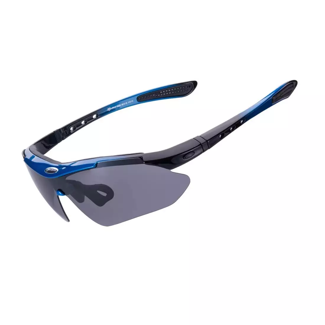 RockBros 10007 Okuliare na bicykel / šport, polarizované 5 vymeniteľných šošoviek, modré