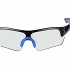 Rockbros 10111 fotochromatické cyklistické / športové okuliare, čierne a modré