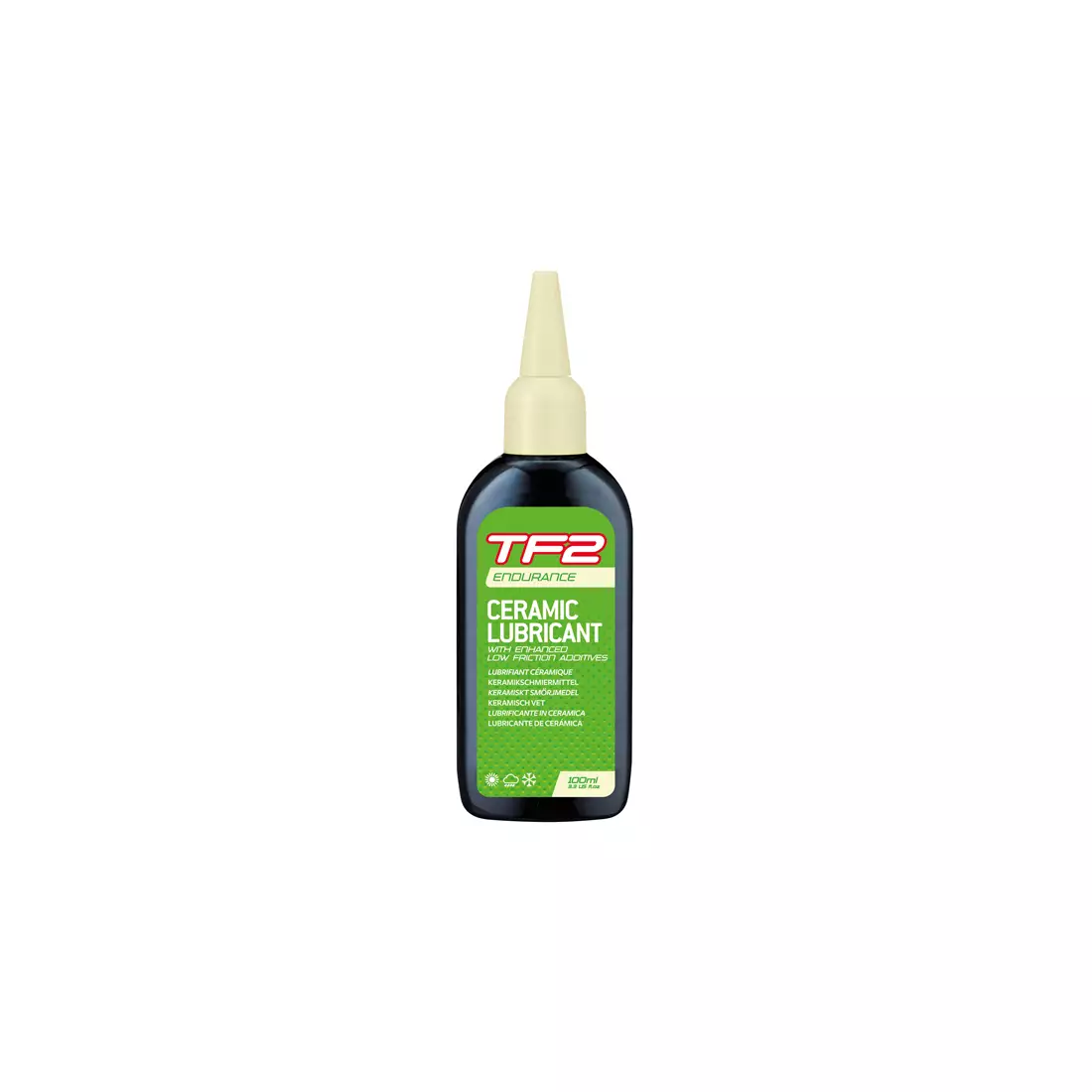WELDTITE olej na reťaz tf2 endurance ceramic lubricant (suché a vlhké podmienky) 100ml WLD-03065