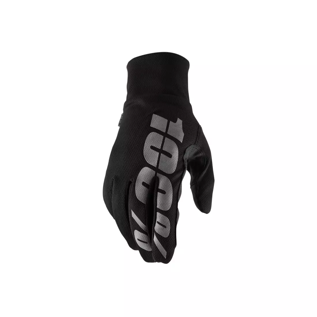 100% cyklistické rukavice hydromatic čierna STO-10011-001-12