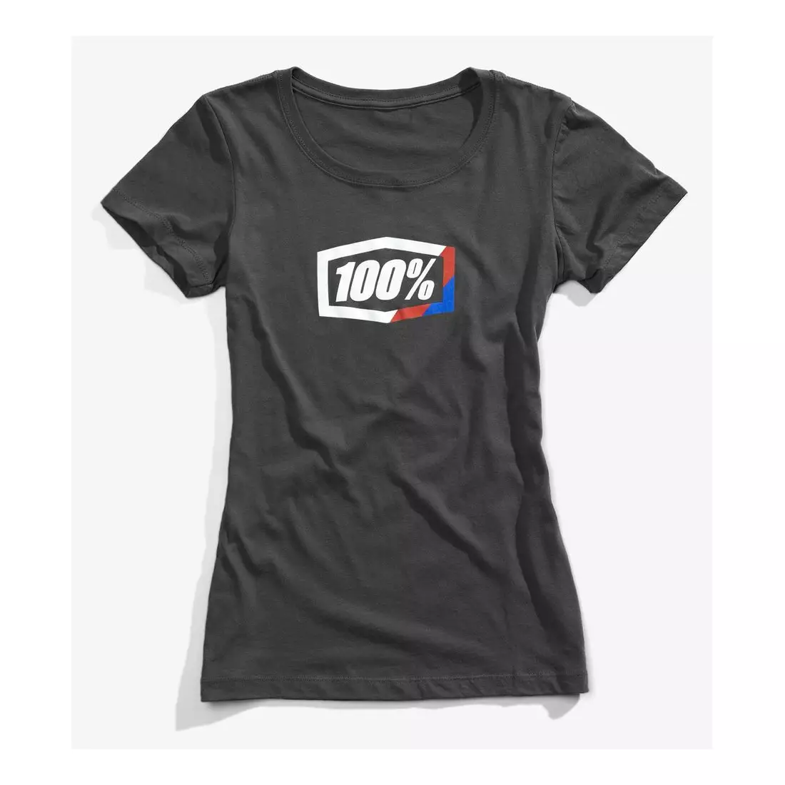 100% dámske tričko s krátkym rukávom stripes charcoal STO-28104-052-10